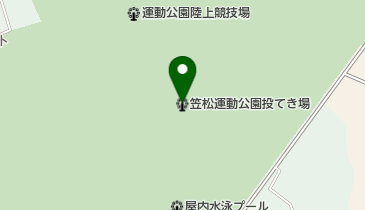 笠松運動公園投てき場の地図画像