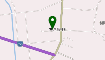 下市毛のシダレザクラの地図画像