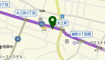 (資)瀧田酒造店の地図画像