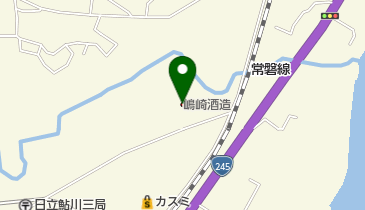 嶋崎酒造(株)の地図画像