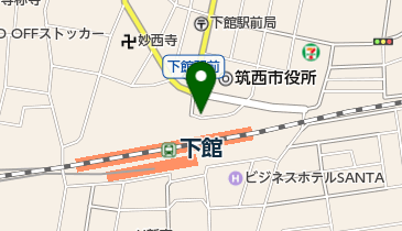 下館祇園まつりの地図画像