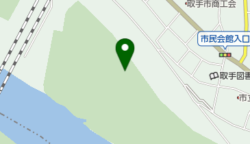 とりで利根川たこあげ大会の地図画像