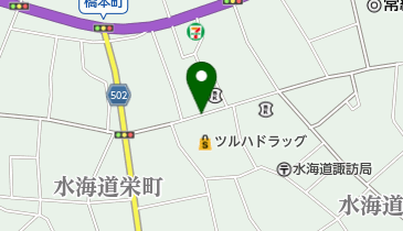 水海道千姫まつりの地図画像