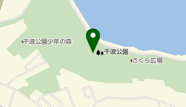 水戸の桜まつりの地図画像