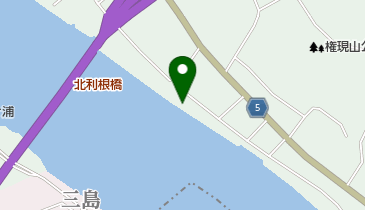 リバーサイドパーティinうしぼりの地図画像