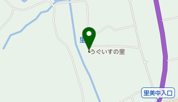 里美観光農園うぐいすの里の地図画像