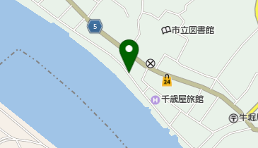 一般県道潮来土浦自転車道線の地図画像