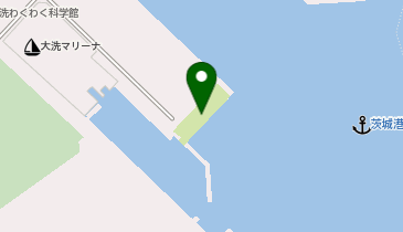 大洗港の地図画像