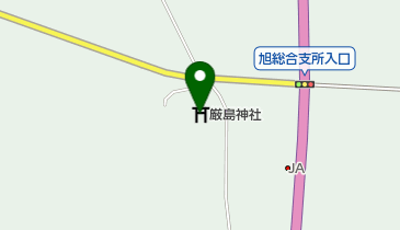 厳島神社の地図画像