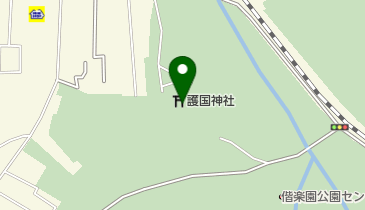 護国神社の地図画像