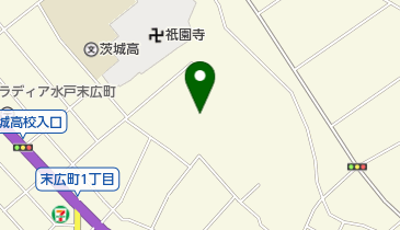 水戸八幡宮の地図画像