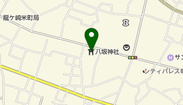 八坂神社の地図画像