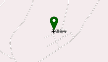 逢善寺の地図画像