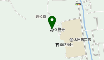久昌寺の地図画像