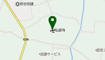 弘経寺の地図画像