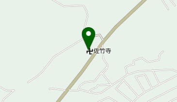 佐竹寺の地図画像