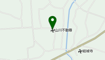 山川不動尊(大栄寺)の地図画像