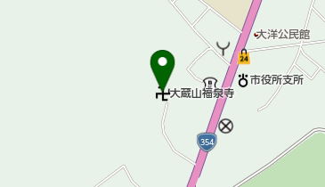 福泉寺の地図画像