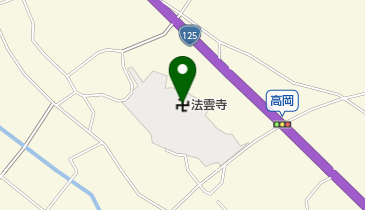 法雲寺の地図画像