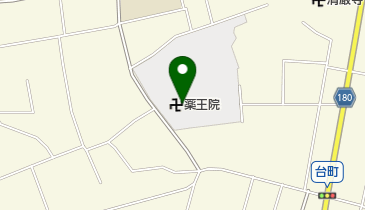 薬王院の地図画像