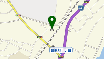 会瀬鉱泉の地図画像