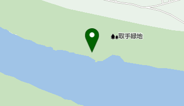 取手緑地の地図画像