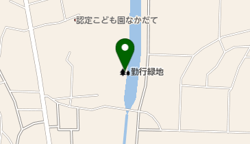 勤行緑地の地図画像