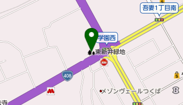 東新井緑地の地図画像