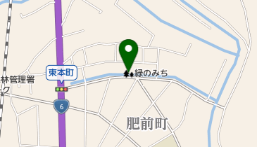 緑のみちの地図画像