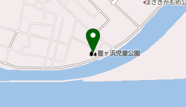 豊ヶ浜児童公園の地図画像