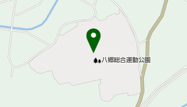 石岡市八郷総合運動公園の地図画像