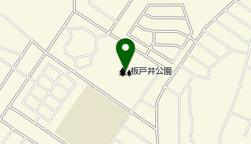 板戸井公園の地図画像