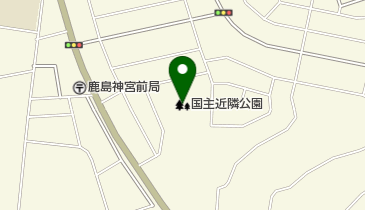 国主近隣公園の地図画像