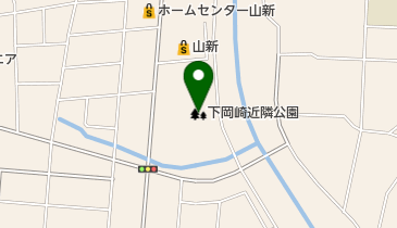 下岡崎近隣公園の地図画像