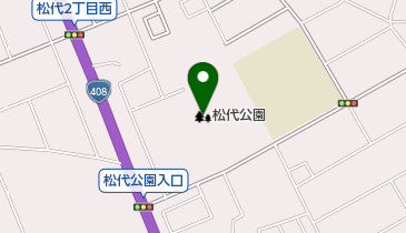 松代公園の地図画像