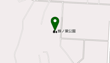 蜂ノ巣公園の地図画像