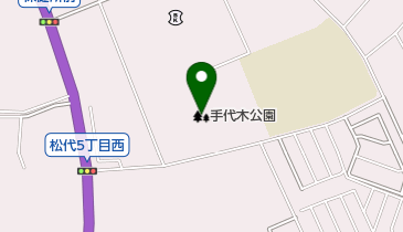 手代木公園の地図画像