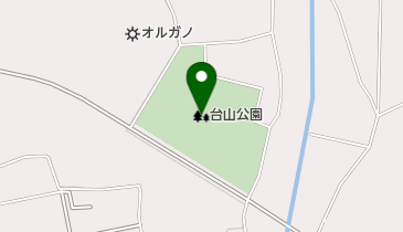 台山公園の地図画像