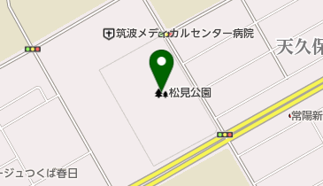 松見公園の地図画像