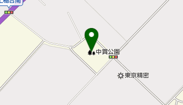 中貫公園の地図画像