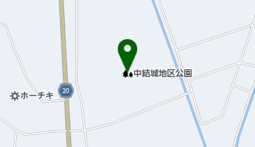 中結城地区公園の地図画像