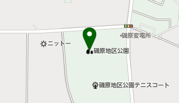 磯原地区公園の地図画像