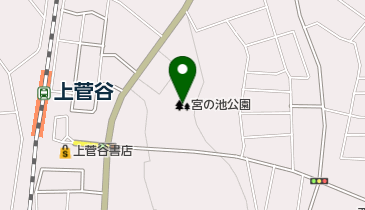 宮の池公園の地図画像