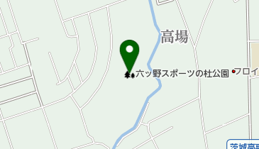 六ッ野スポーツの杜公園の地図画像