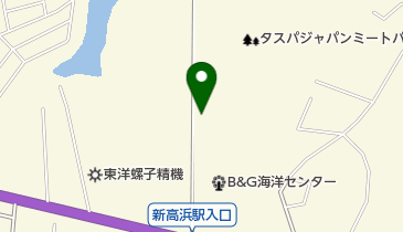 タスパジャパンミートパークの地図画像