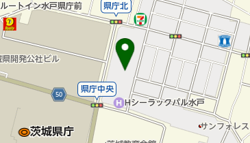 ザグランダブリュー水戸の地図画像