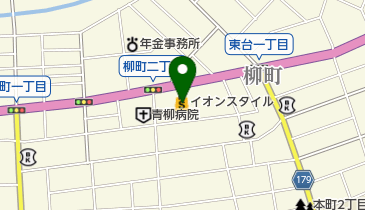 イオンスタイル水戸下市の地図画像