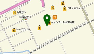 3COINS+plusイオンモール水戸内原店の地図画像