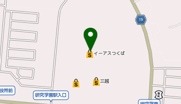 3COINS+plusイーアスつくば店の地図画像