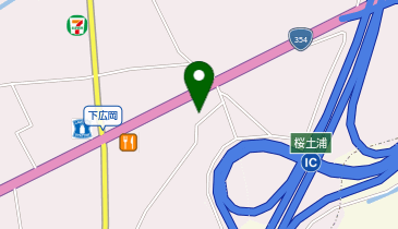 ニコニコレンタカーつくば下広岡店の地図画像